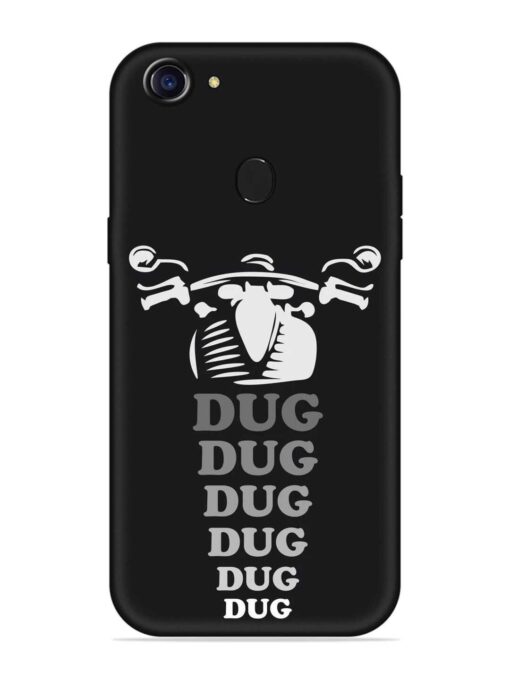 Dug Dug Dug Embossed Soft Silicone Case for Oppo F7 Zapvi