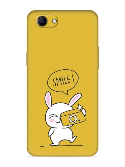 Hey Smile Please Embossed Soft Silicone Case for Oppo F7 Youth Zapvi