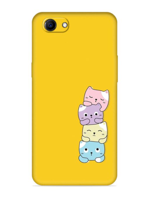 Cartoon Anime Embossed Soft Silicone Case for Oppo F7 Youth Zapvi