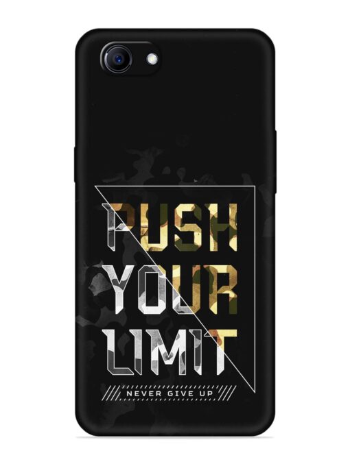 Push Your Limits Embossed Soft Silicone Case for Oppo F7 Youth Zapvi