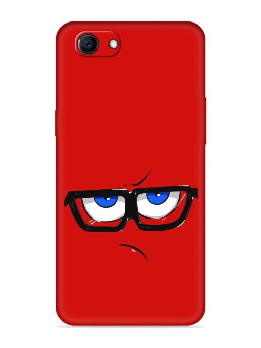 Rad Angry Face Embossed Soft Silicone Case for Oppo F7 Youth