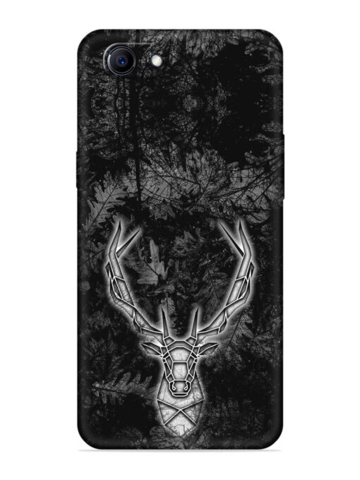 Ancient Deer Embossed Soft Silicone Case for Oppo F7 Youth