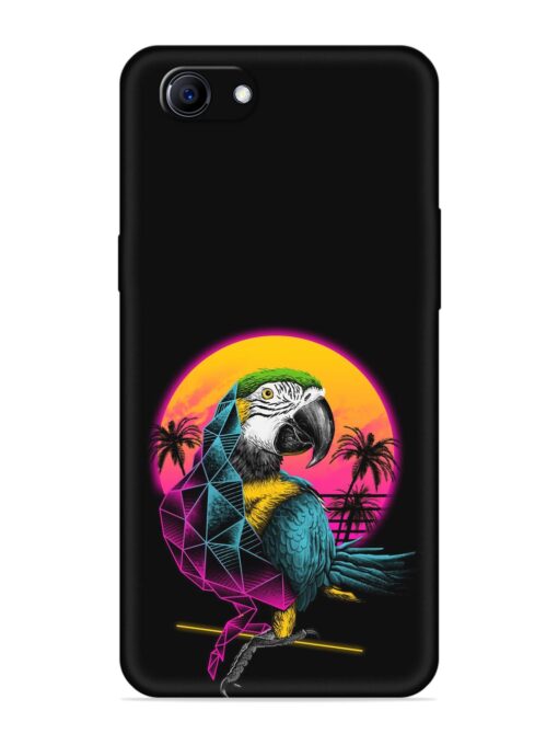 Rad Parrot Embossed Soft Silicone Case for Oppo F7 Youth Zapvi