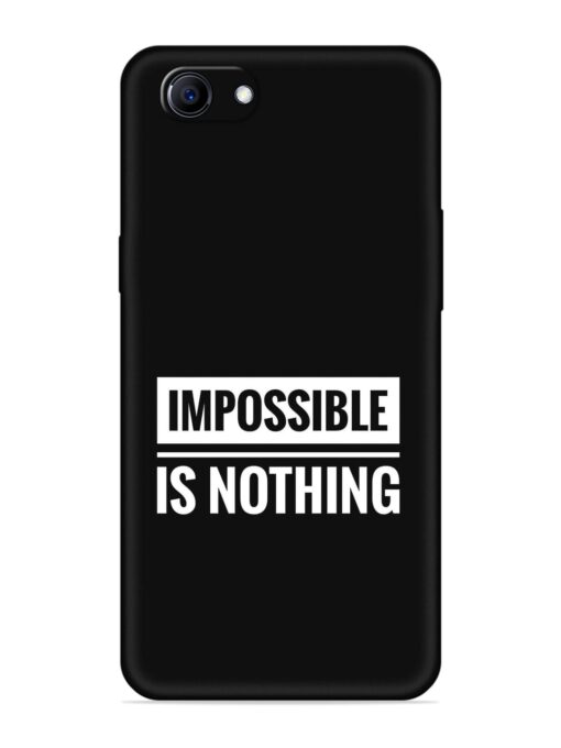 Impossible Is Nothing Embossed Soft Silicone Case for Oppo F7 Youth