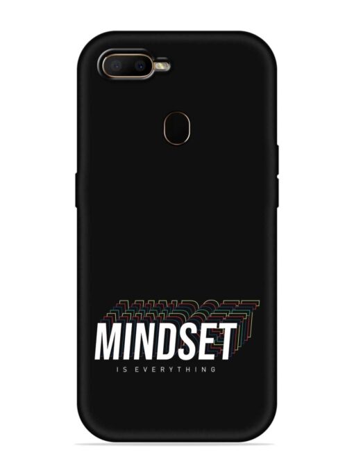 Mindset Everything Slogan Embossed Soft Silicone Case for Oppo F9