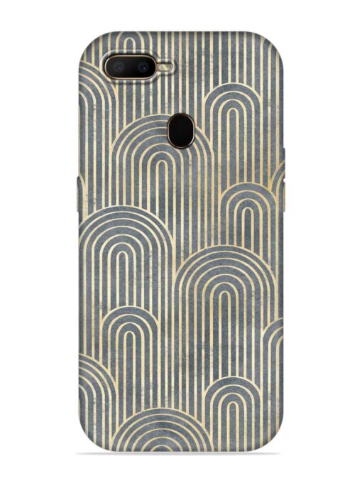 Art Deco Style Embossed Soft Silicone Case for Oppo F9 Zapvi