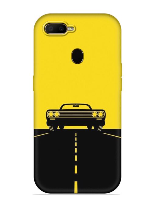 Classic Car Embossed Soft Silicone Case for Oppo F9