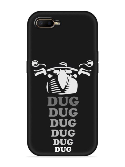 Dug Dug Dug Embossed Soft Silicone Case for Oppo K1