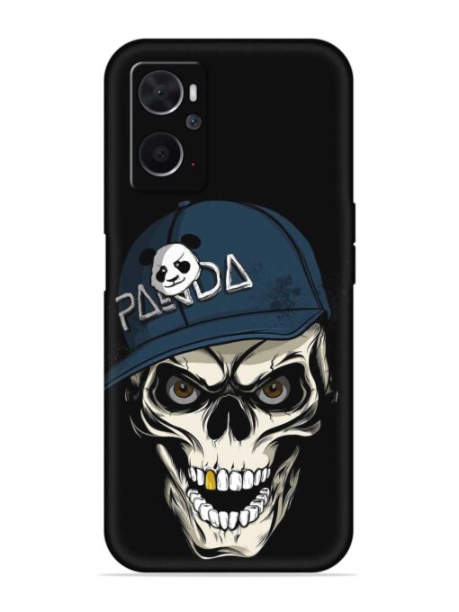 Panda Skull Embossed Soft Silicone Case for Oppo K10 (4G) Zapvi