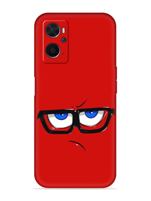 Rad Angry Face Embossed Soft Silicone Case for Oppo K10 (4G) Zapvi