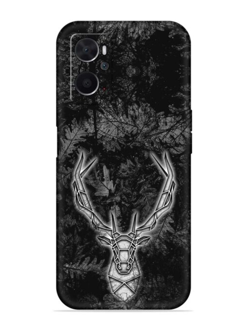 Ancient Deer Embossed Soft Silicone Case for Oppo K10 (4G) Zapvi