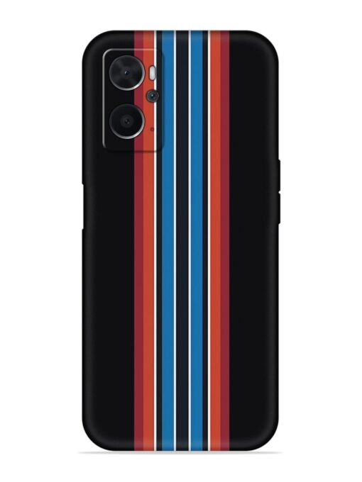 Vertical Strips Embossed Soft Silicone Case for Oppo K10 (4G) Zapvi