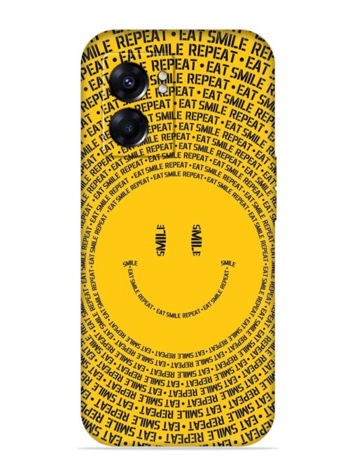 Smiley Embossed Soft Silicone Case for Oppo K10 (5G) Zapvi