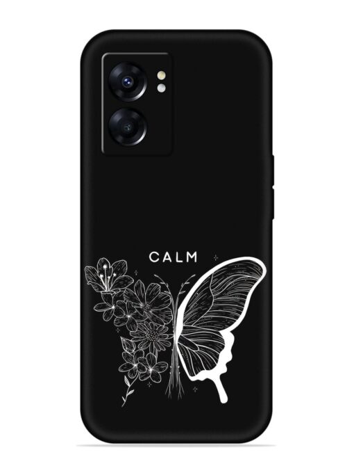 Calm Embossed Soft Silicone Case for Oppo K10 (5G) Zapvi