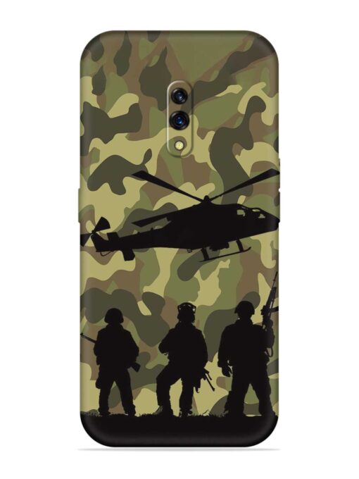 Army Heros Embossed Soft Silicone Case for Oppo K3