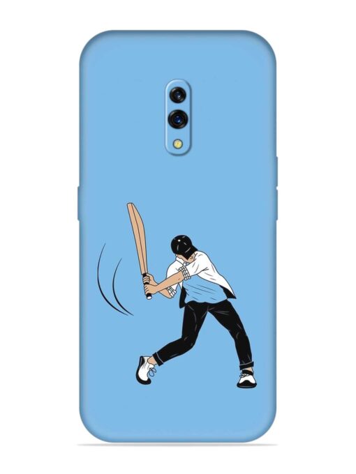 Cricket Gully Boy Embossed Soft Silicone Case for Oppo K3 Zapvi