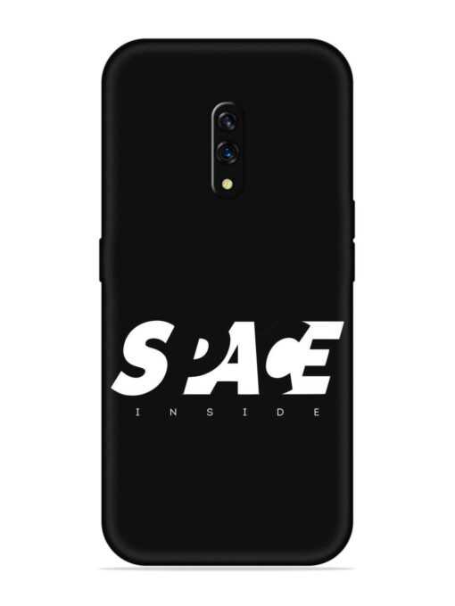 Space Typography Art Embossed Soft Silicone Case for Oppo K3 Zapvi