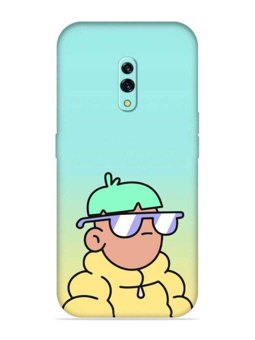 Doodles Cool Character Embossed Soft Silicone Case for Oppo K3 Zapvi