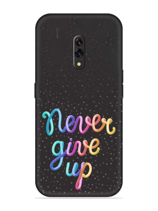 Colorful Stylized Rainbow Embossed Soft Silicone Case for Oppo K3 Zapvi