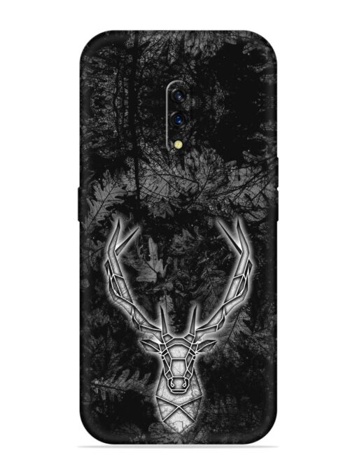 Ancient Deer Embossed Soft Silicone Case for Oppo K3