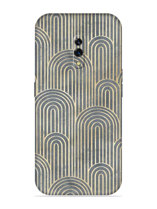 Art Deco Style Embossed Soft Silicone Case for Oppo K3 Zapvi