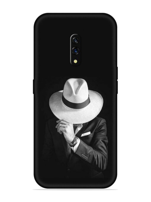 Men Under Hat Embossed Soft Silicone Case for Oppo K3 Zapvi