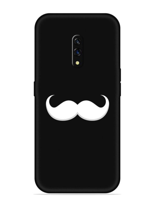 Mustache Vector Embossed Soft Silicone Case for Oppo K3 Zapvi