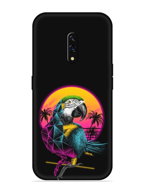 Rad Parrot Embossed Soft Silicone Case for Oppo K3 Zapvi