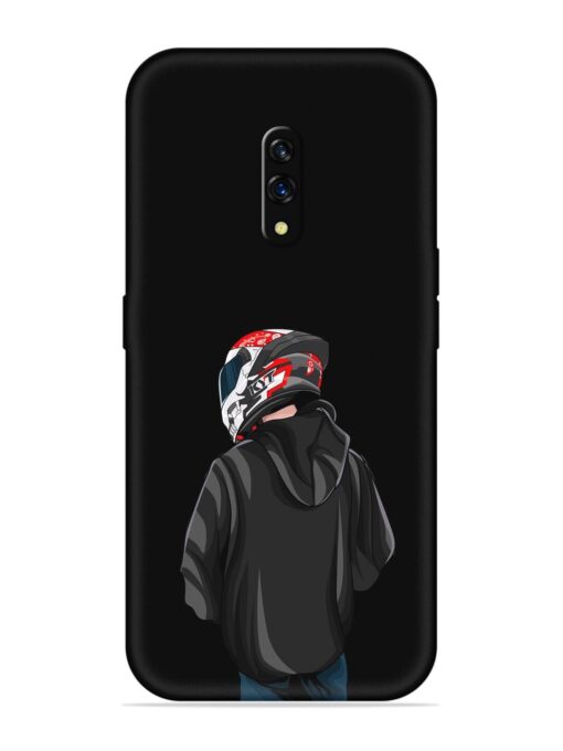 Motorcycle Rider Embossed Soft Silicone Case for Oppo K3