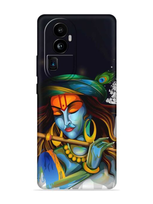 Krishna Art Embossed Soft Silicone Case for Oppo Reno 10 Pro Plus (5G) Zapvi