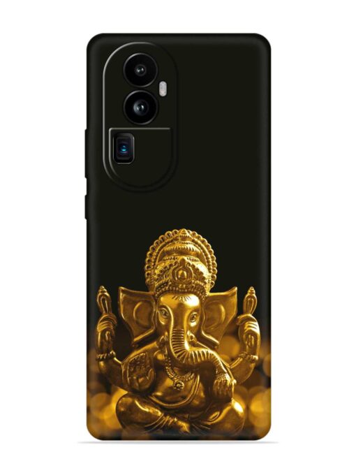 Lord Ganesha Indian Festival Embossed Soft Silicone Case for Oppo Reno 10 Pro Plus (5G) Zapvi