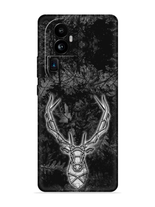 Ancient Deer Embossed Soft Silicone Case for Oppo Reno 10 Pro Plus (5G) Zapvi