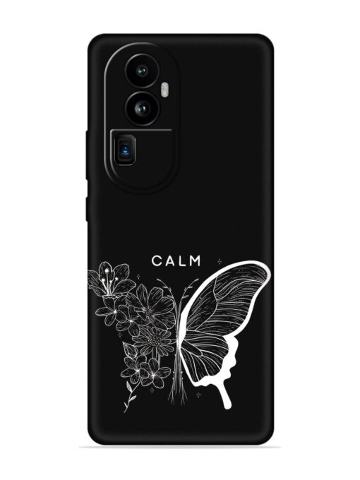 Calm Embossed Soft Silicone Case for Oppo Reno 10 Pro Plus (5G) Zapvi