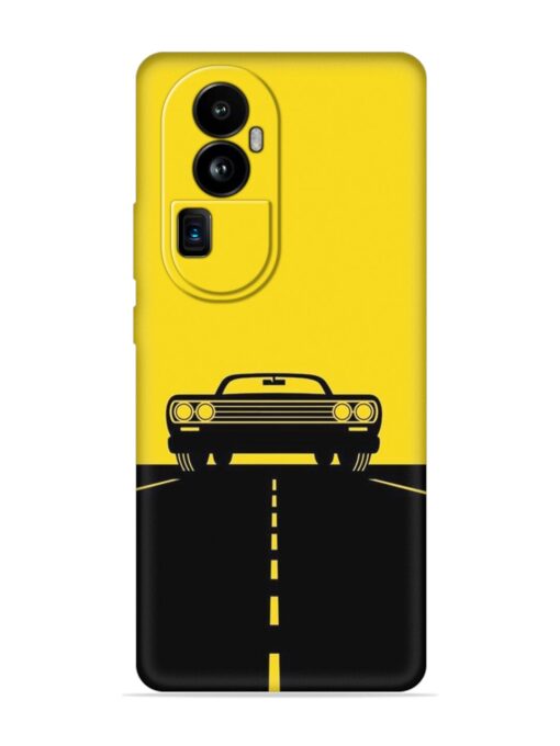 Classic Car Embossed Soft Silicone Case for Oppo Reno 10 Pro Plus (5G) Zapvi