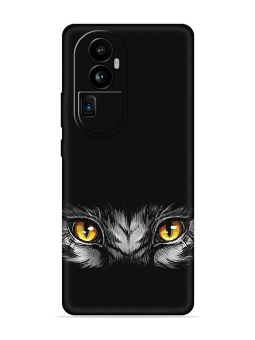 Scary Eye Embossed Soft Silicone Case for Oppo Reno 10 Pro Plus (5G)