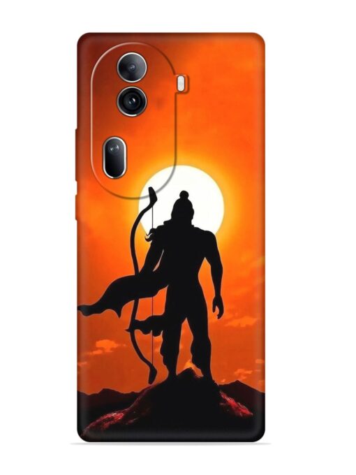 Shree Ram Embossed Soft Silicone Case for Oppo Reno 11 Pro (5G)