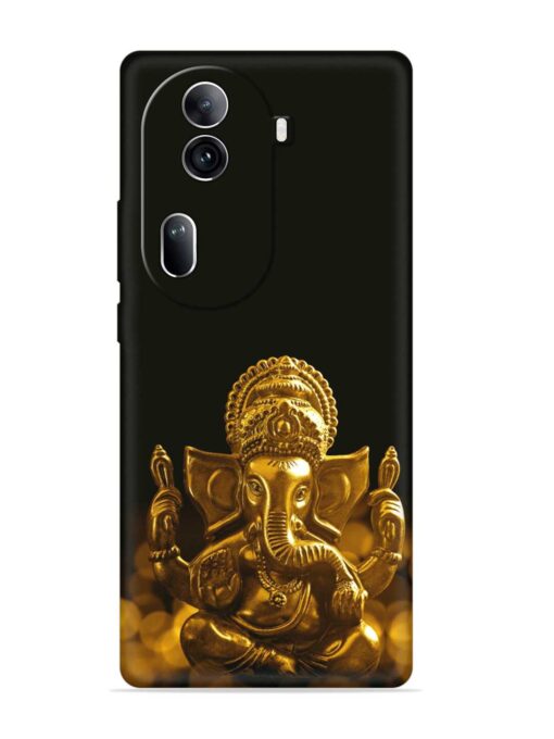 Lord Ganesha Indian Festival Embossed Soft Silicone Case for Oppo Reno 11 Pro (5G)