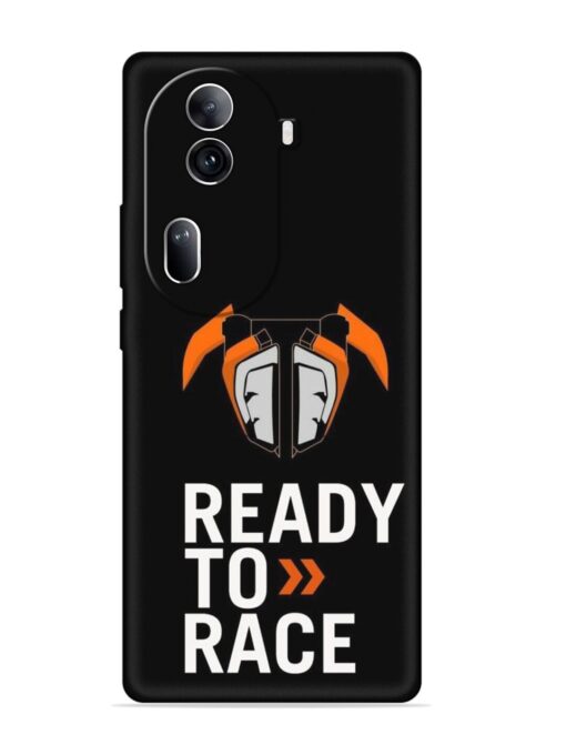 Ready To Race Embossed Soft Silicone Case for Oppo Reno 11 Pro (5G) Zapvi