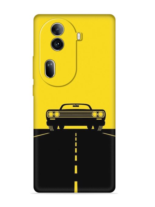 Classic Car Embossed Soft Silicone Case for Oppo Reno 11 Pro (5G) Zapvi