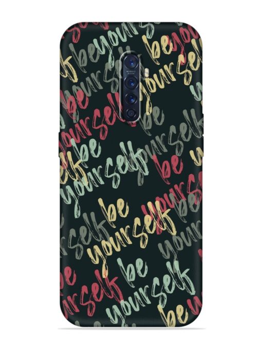 Yourself Seamless Embossed Soft Silicone Case for Oppo Reno 2