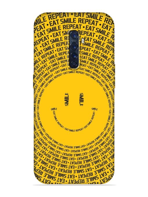 Smiley Embossed Soft Silicone Case for Oppo Reno 2