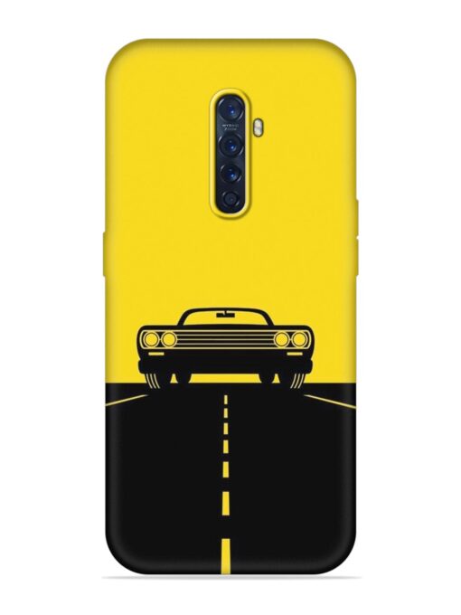 Classic Car Embossed Soft Silicone Case for Oppo Reno 2