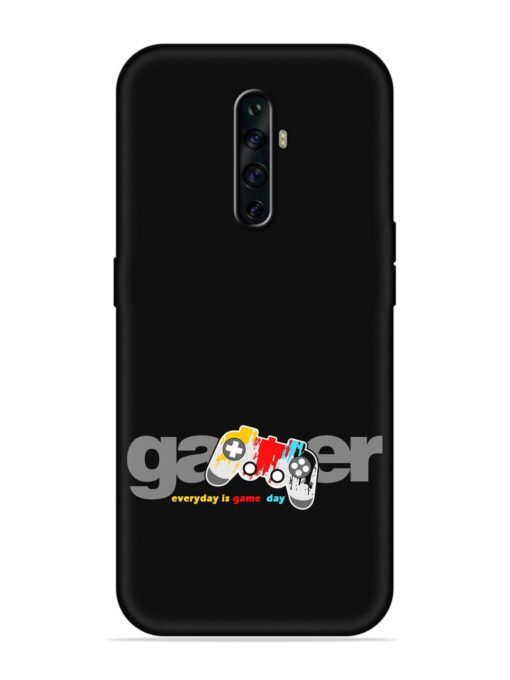 Gamer Everyday Game Embossed Soft Silicone Case for Oppo Reno 2Z Zapvi