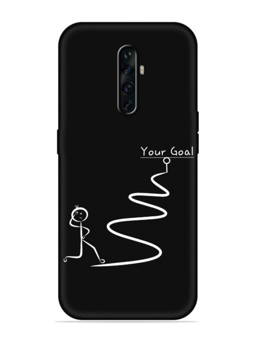 Your Goal Embossed Soft Silicone Case for Oppo Reno 2Z