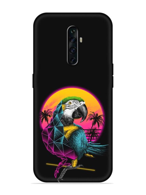 Rad Parrot Embossed Soft Silicone Case for Oppo Reno 2Z Zapvi