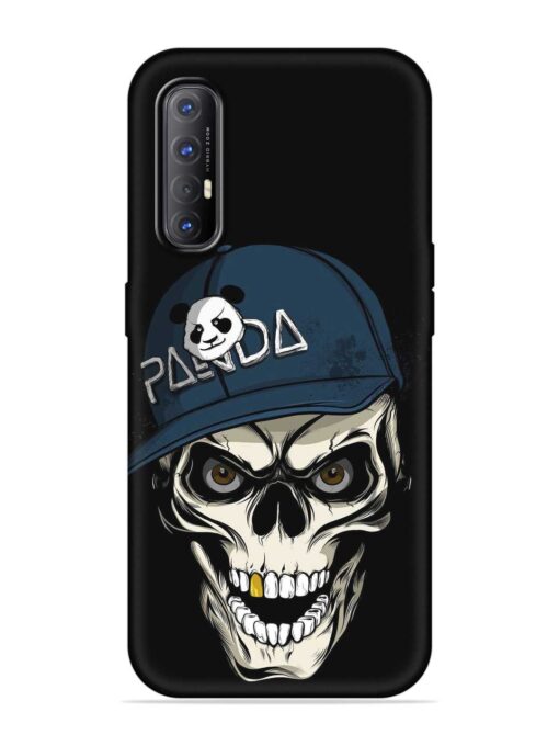 Panda Skull Embossed Soft Silicone Case for Oppo Reno 3 Pro Zapvi