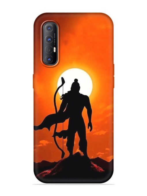 Shree Ram Embossed Soft Silicone Case for Oppo Reno 3 Pro Zapvi