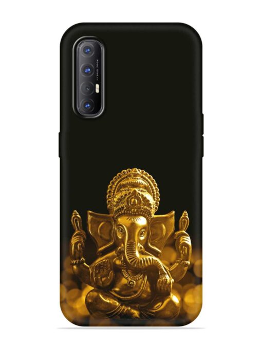 Lord Ganesha Indian Festival Embossed Soft Silicone Case for Oppo Reno 3 Pro Zapvi