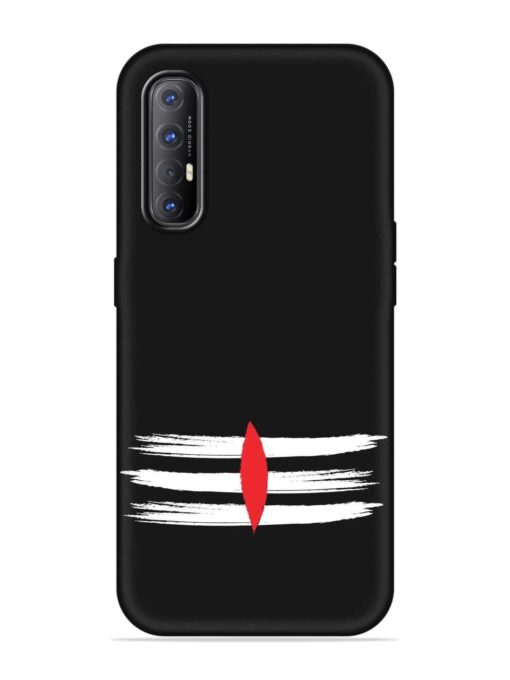 Mahadev Tilak Vector Embossed Soft Silicone Case for Oppo Reno 3 Pro