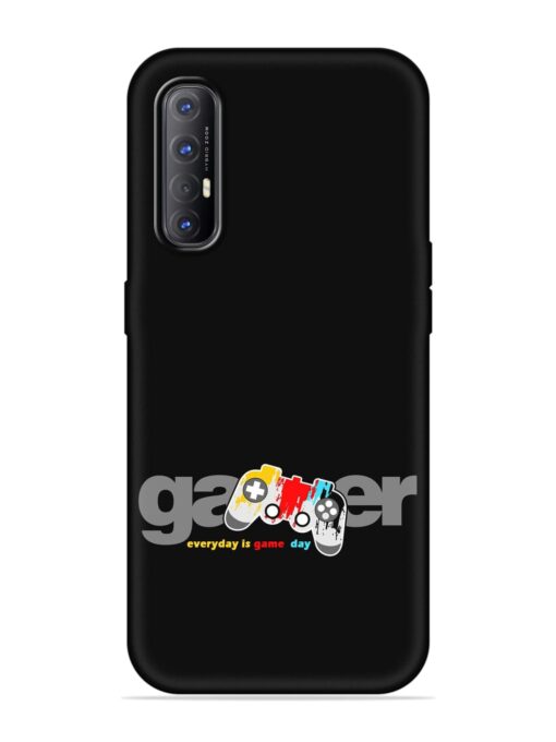 Gamer Everyday Game Embossed Soft Silicone Case for Oppo Reno 3 Pro Zapvi